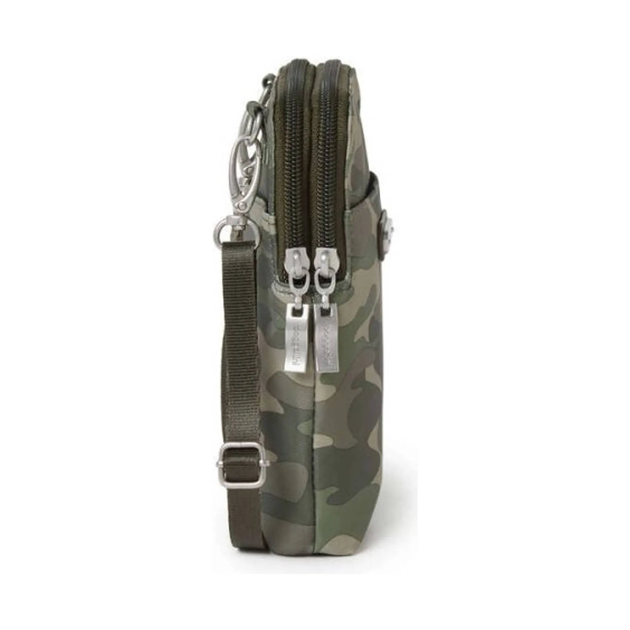Baggallini Take Two RFID Bryant Crossbody - Olive Camo - ONLINE STORE CREDIT/EXCHANGE ONLY