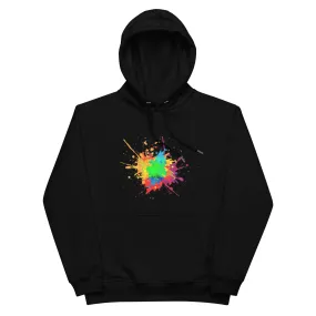 Black Splash Premium eco hoodie