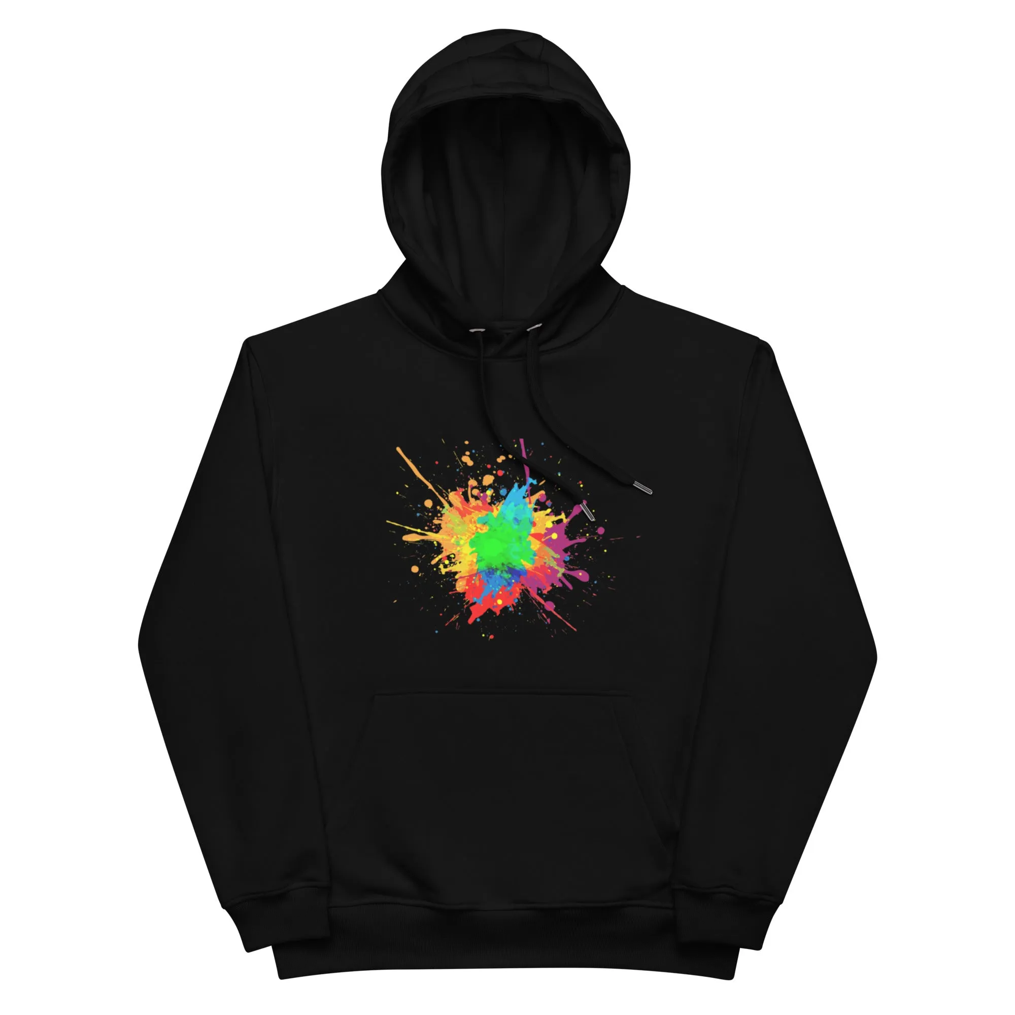 Black Splash Premium eco hoodie
