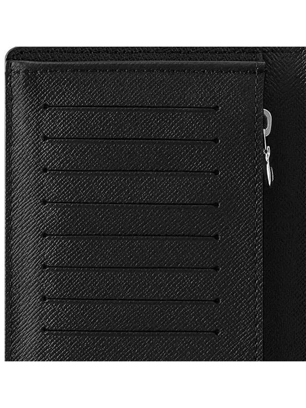 Brazza Monogram Long Wallet Black