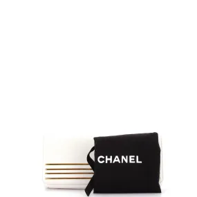 Captain Gold Clutch Embroidered Caviar