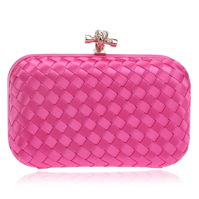 Casual Ribbon Women Day Clutch