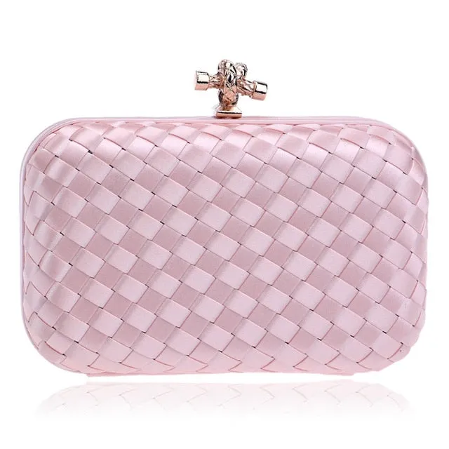 Casual Ribbon Women Day Clutch