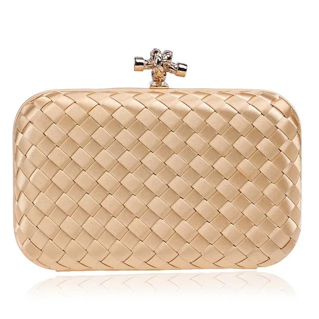 Casual Ribbon Women Day Clutch