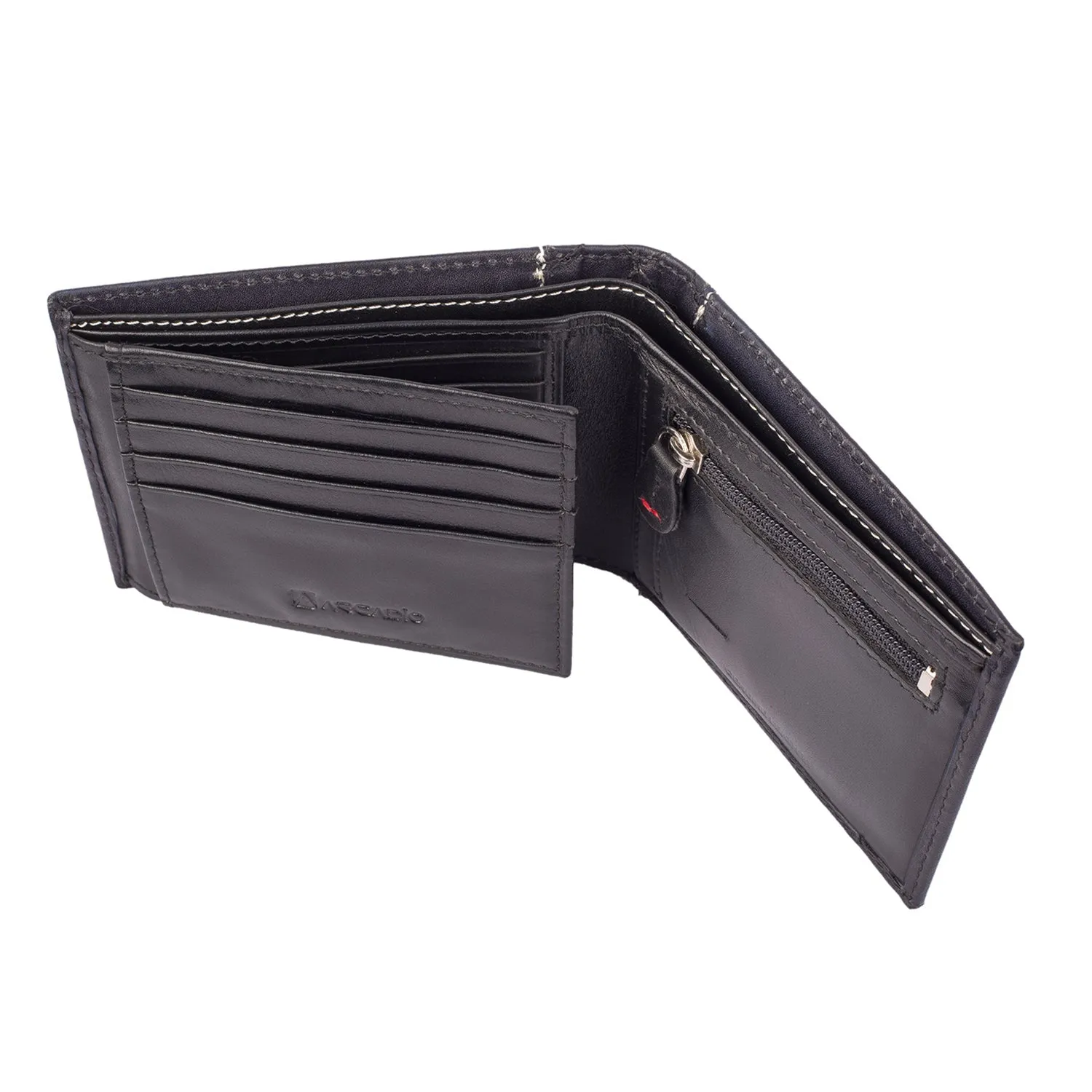 DIAMOND CRUSH Leather Wallet ARW1001NV