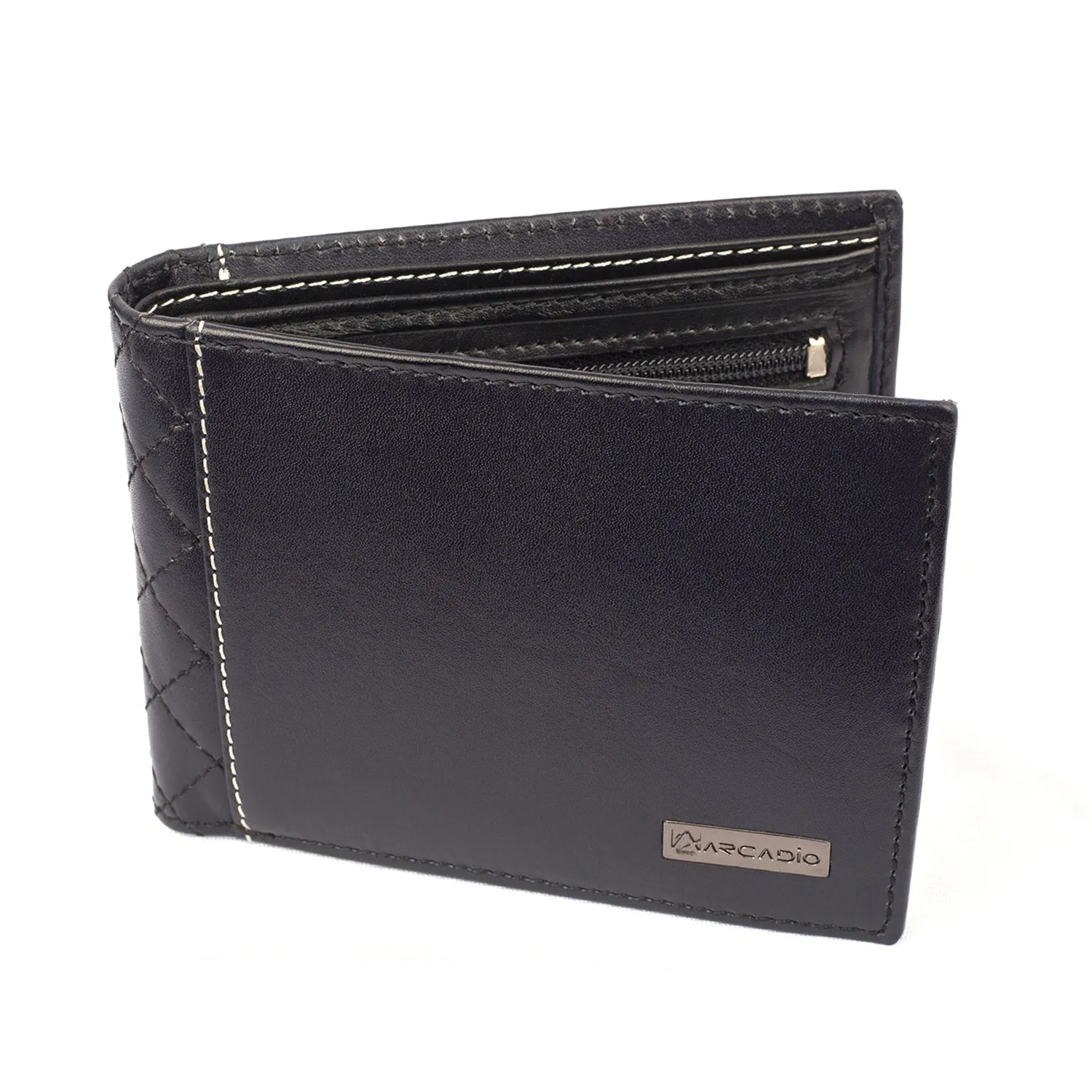 DIAMOND CRUSH Leather Wallet ARW1001NV