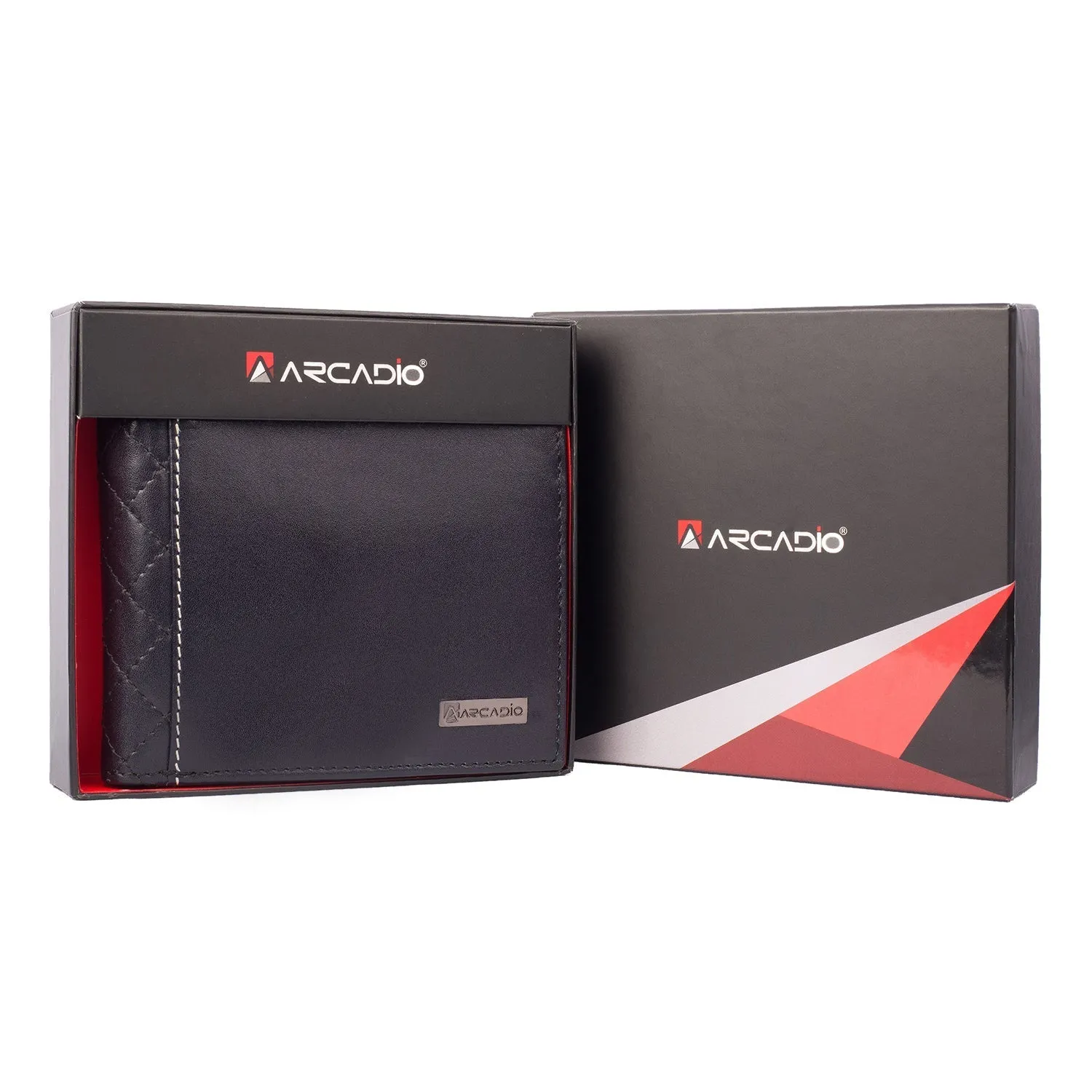 DIAMOND CRUSH Leather Wallet ARW1001NV