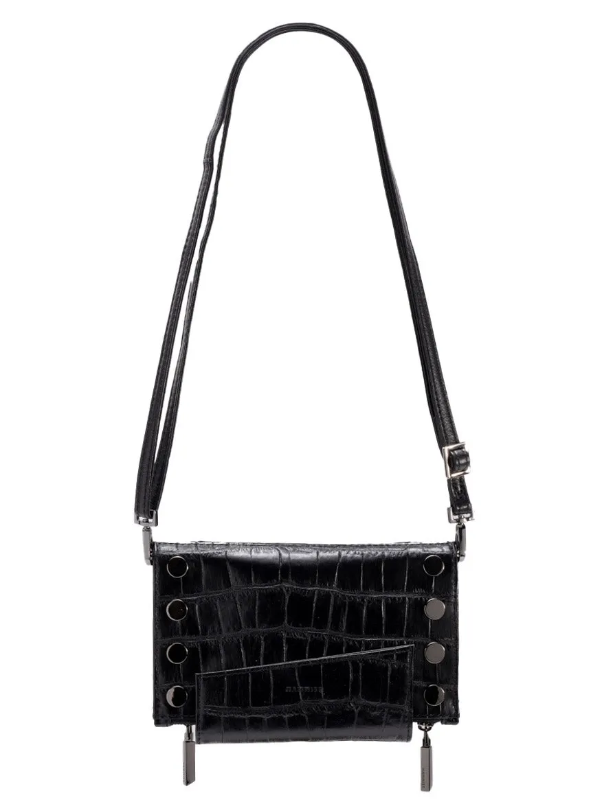 Hammitt Los Angeles Levy Clutch in Evening Crocco