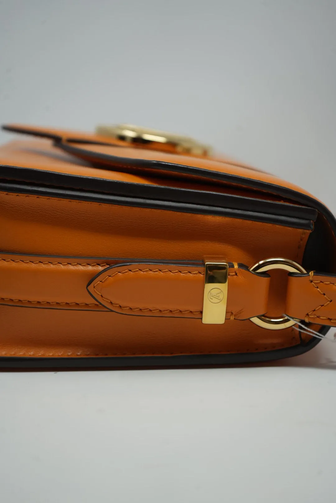 LOUIS VUITTON Smooth Calfskin Pont 9 Handbag