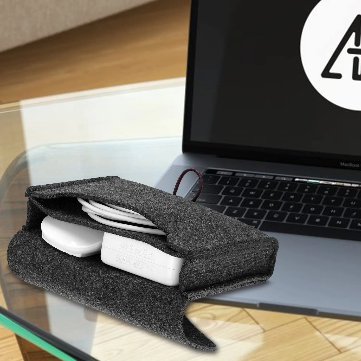 MacBook Power Adapter Felt Case Storage Bag | ProCase
