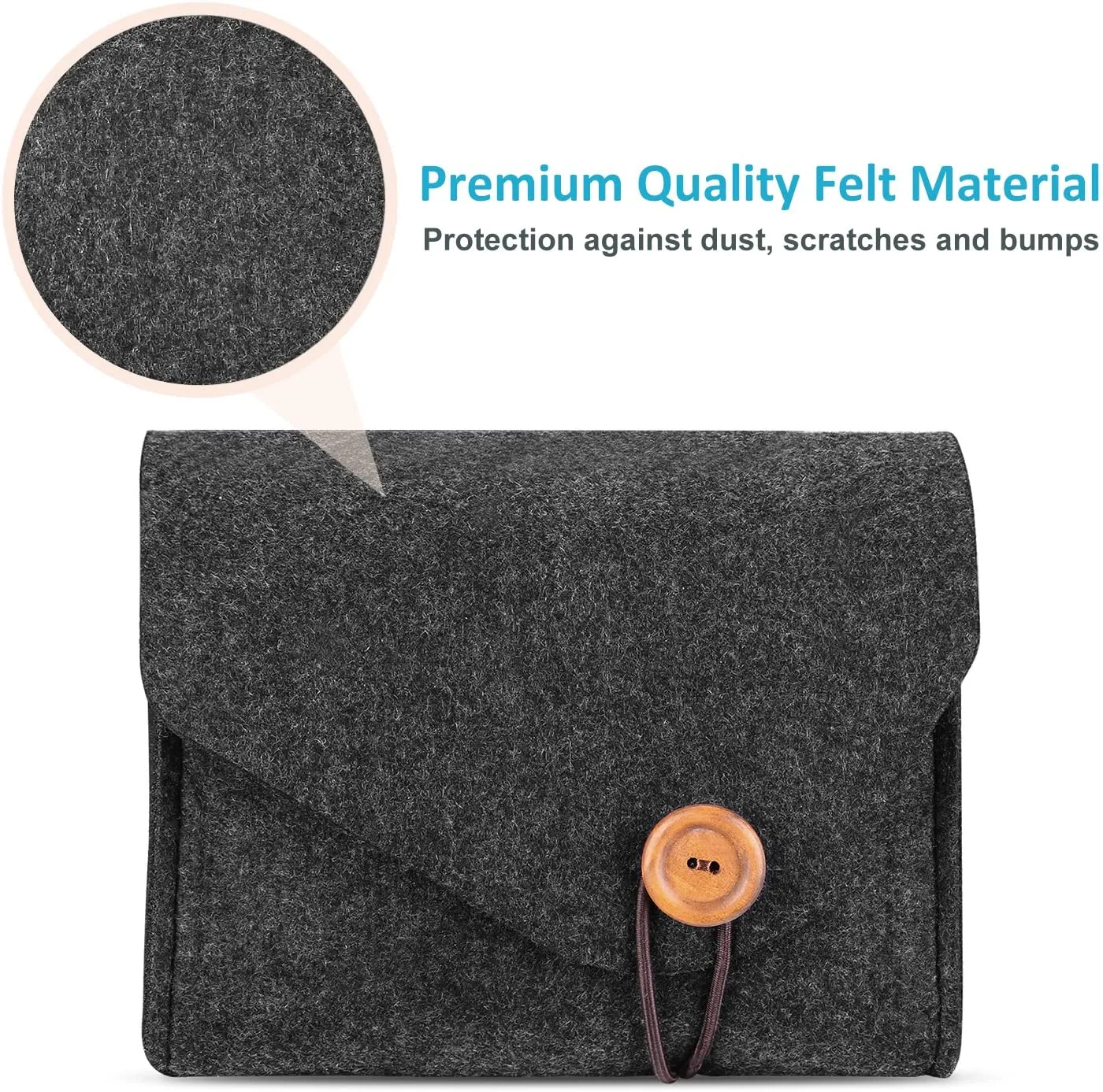 MacBook Power Adapter Felt Case Storage Bag | ProCase