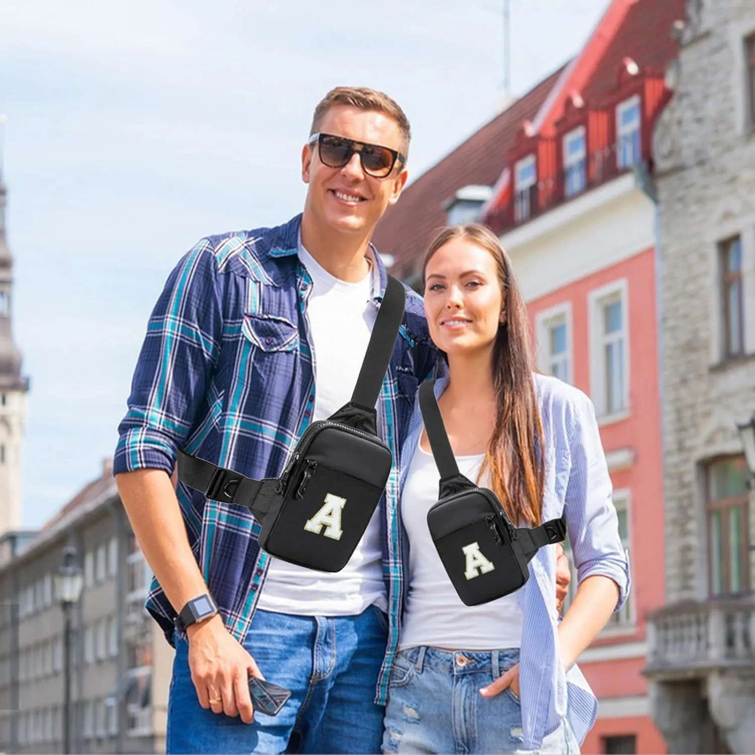 Mini Sling Bag for Men Crossbody,Small Chest Bag Casual Trendy Waterproof Lightweight Phone Crossover Daypack