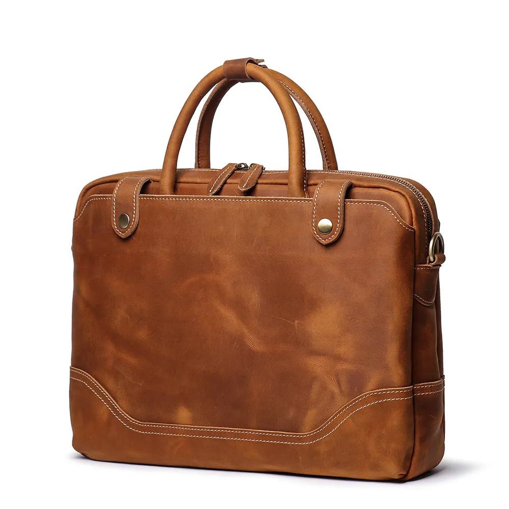 New Genuine Leather Vintage Laptop Bag L9078