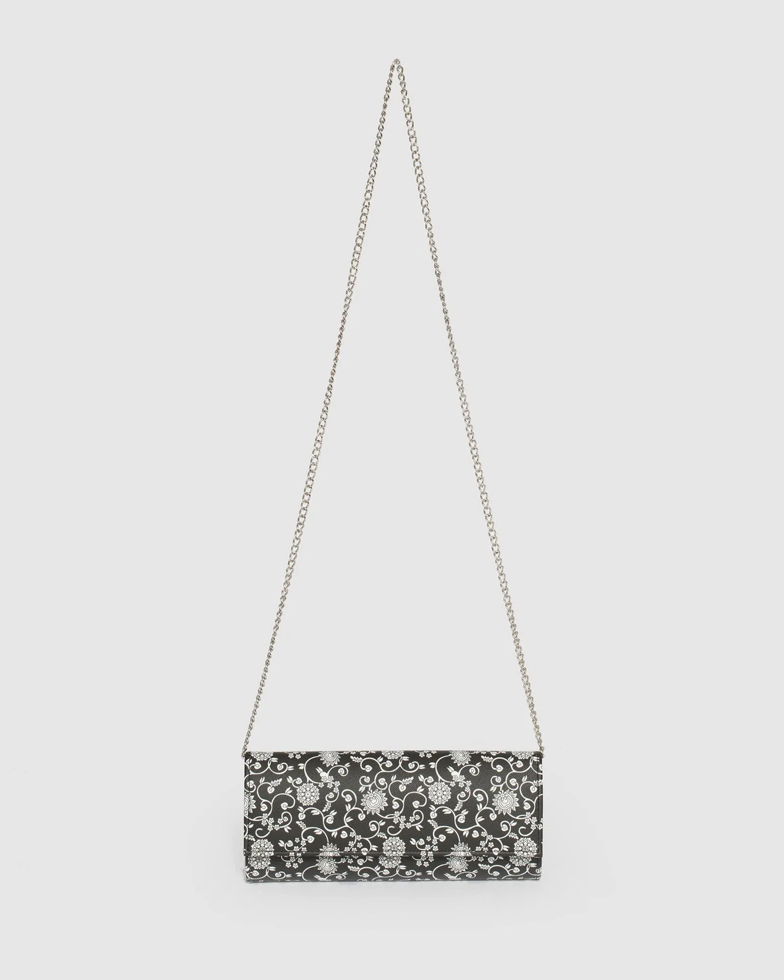 Print Nolene Plain Clutch Bag