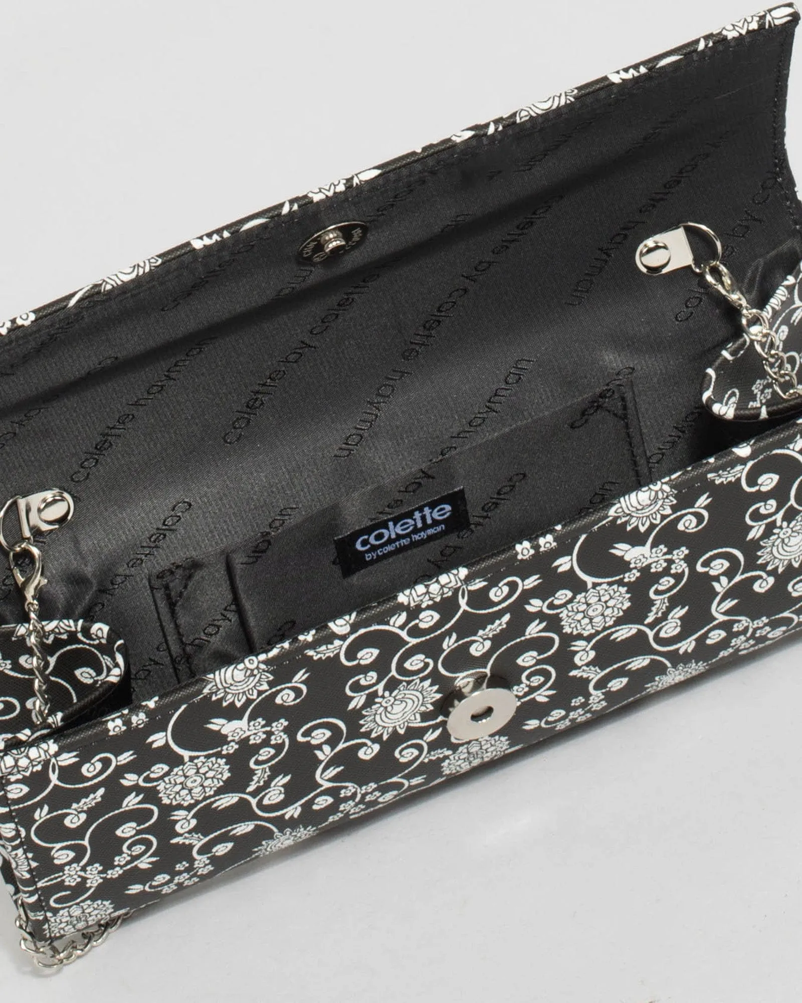 Print Nolene Plain Clutch Bag