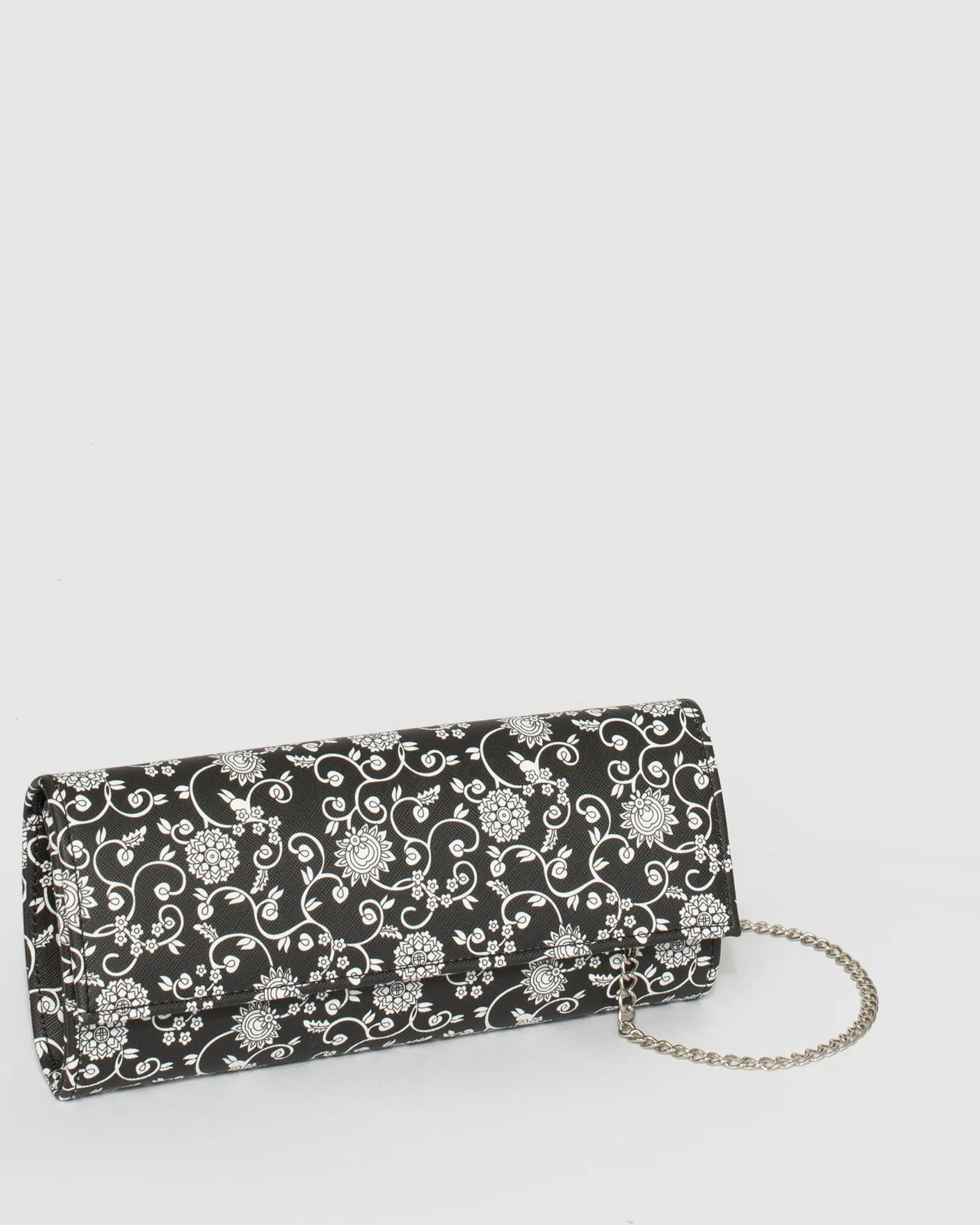Print Nolene Plain Clutch Bag