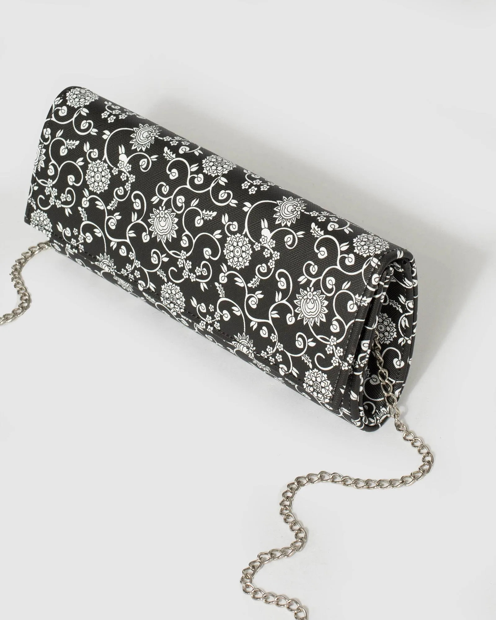 Print Nolene Plain Clutch Bag