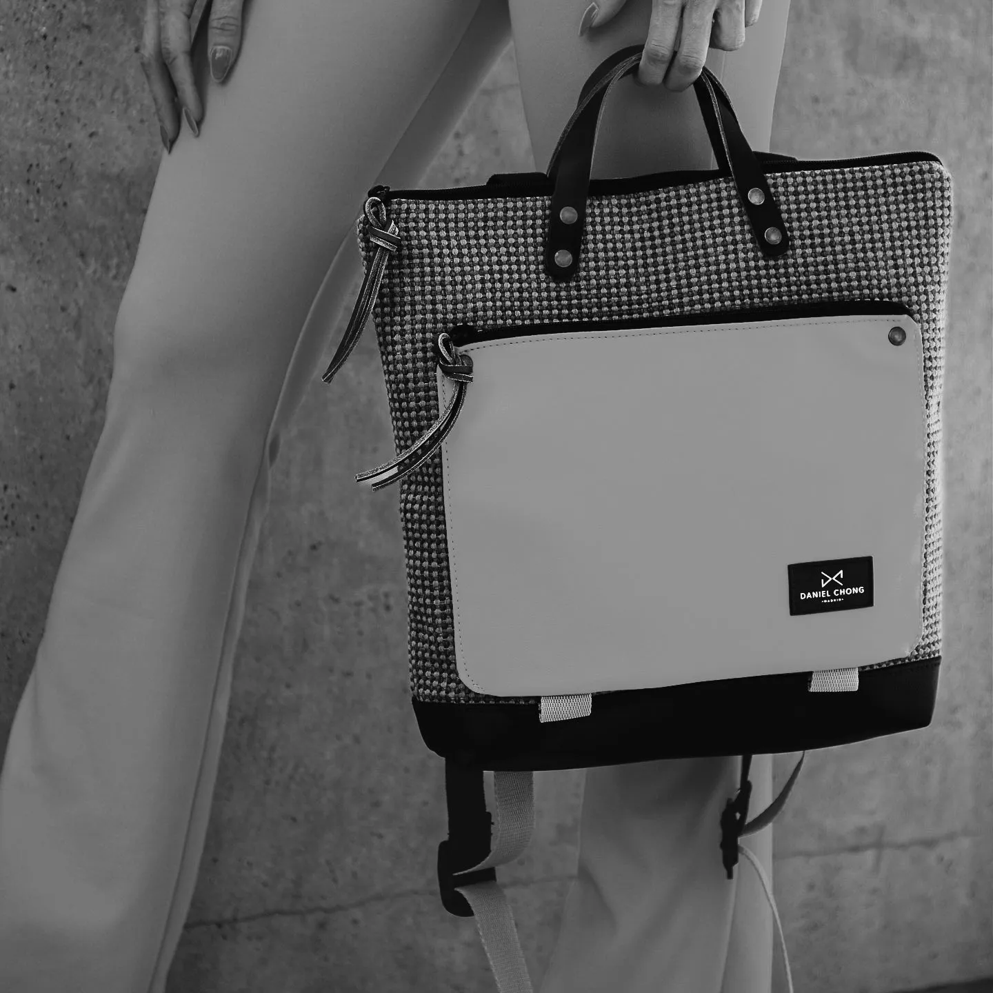 "Sapphire" Square Book Holder Backpack - Waterproof DZ