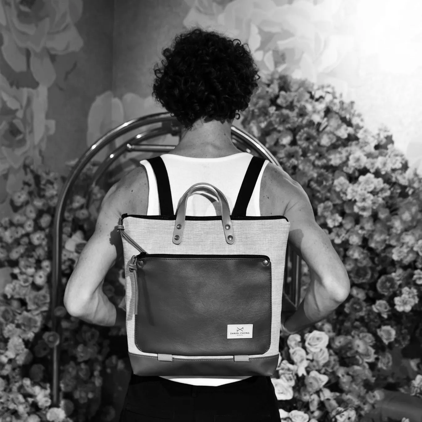 "Sapphire" Square Book Holder Backpack - Waterproof DZ