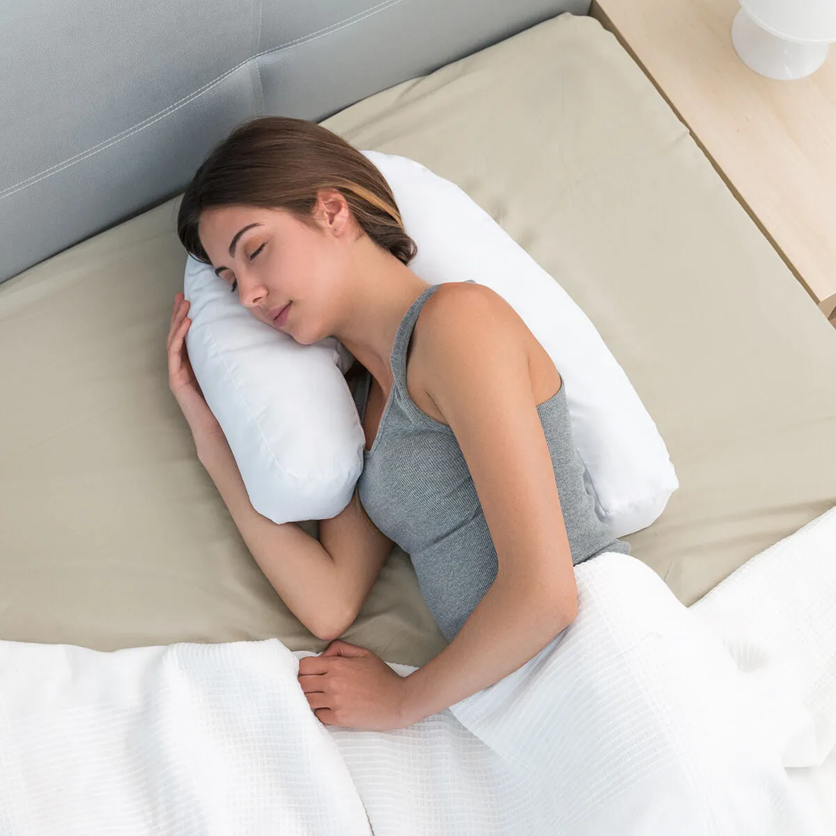 U Side Sleepers Ergonomic Pillow