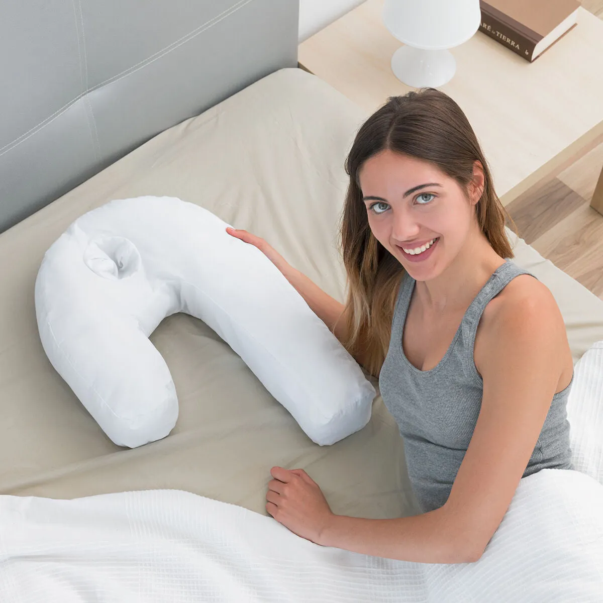 U Side Sleepers Ergonomic Pillow